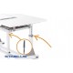 Парта Mealux King White G (BD-368 White G)