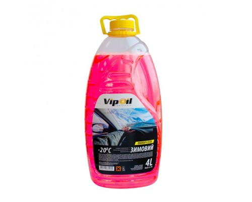 Омивач автомобільний VIPOIL -20 bubble gum 4л (0340349)