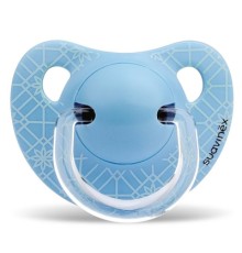 Пустушка Suavinex Історії панди 0-6 міс блакитна (303847)