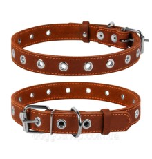 Нашийник для тварин Collar безрозмірний 35 мм 69 см (коричневий) (02956)