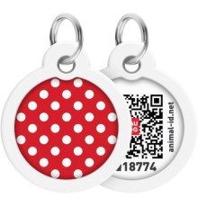 Адресник для тварин WAUDOG Smart ID з QR паспортом 