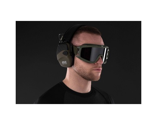 Навушники для стрільби 2E Pulse Pro NRR 22 dB активні Army Green (2E-TPE026ARGN)
