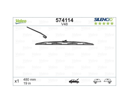 Щітка склоочисника Valeo 574114