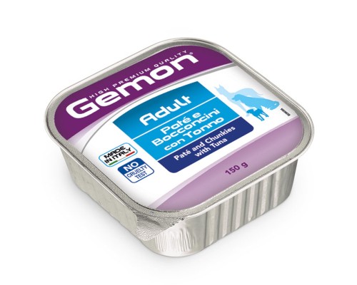 Вологий корм для собак Gemon Dog Wet Adult тунeць 150 г (8009470300308)