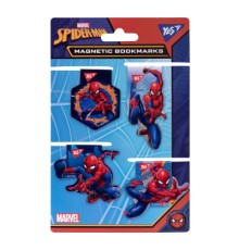 Закладки для книг Yes магнітні Marvel висікання, 4 шт (707403)