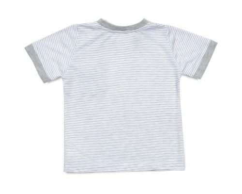 Футболка дитяча Breeze в смужку (12728-92B-gray)