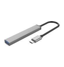 Концентратор Orico Type-C to USB3.0, 3xUSB2.0 (AH-13-GY-BP) (CA913534)