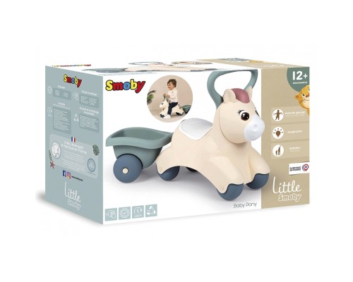 Чудомобіль Smoby Little Поні з причепом (140502)