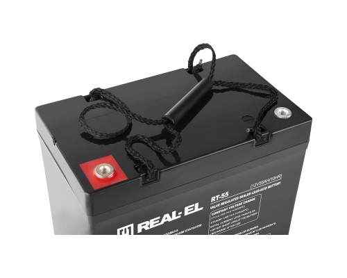 Батарея до ДБЖ REAL-EL RT-55, 12V-55Ah (RT-55) 
