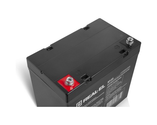 Батарея до ДБЖ REAL-EL RT-55, 12V-55Ah (RT-55) 