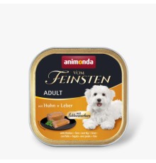 Консерви для собак Animonda Vom Feinsten Adult with Chicken + liver 150 г (4017721823005)