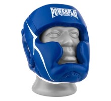 Боксерський шолом PowerPlay 3100 PU Синій L (PP_3100_L_Blue)