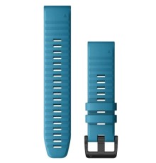 Ремінець до смарт-годинника Garmin quatix 6 22mm QuickFit Cirrius Blue Silicone (010-12863-20)