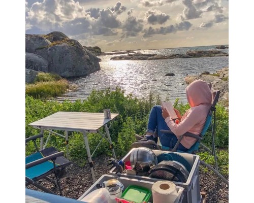 Крісло складане Uquip Sidney Blue/Grey (244003)