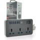 Мережевий фільтр живлення Voltronic TВ-Т09, 3роз, 6*USB Black (ТВ-Т09-Black)