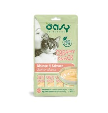 Ласощі для котів OASY Сreamy Лосось 60 г (8054329510728)