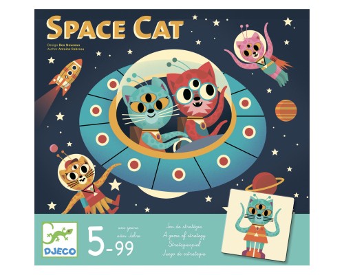 Настільна гра Djeco Космічний кіт (Space Cat) (DJ08597)