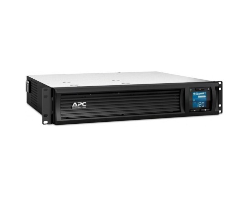 Пристрій безперебійного живлення APC Smart-UPS C 1000VA LCD RM 2U with SmartConnect (SMC1000I-2UC)