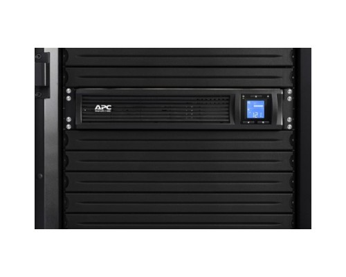 Пристрій безперебійного живлення APC Smart-UPS C 1000VA LCD RM 2U with SmartConnect (SMC1000I-2UC)