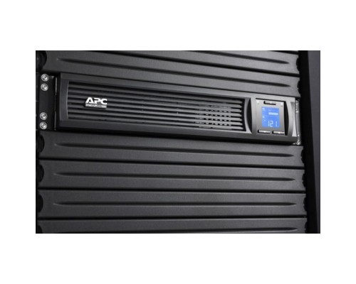 Пристрій безперебійного живлення APC Smart-UPS C 1000VA LCD RM 2U with SmartConnect (SMC1000I-2UC)