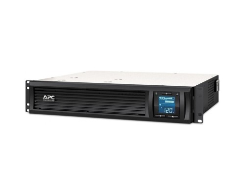 Пристрій безперебійного живлення APC Smart-UPS C 1000VA LCD RM 2U with SmartConnect (SMC1000I-2UC)