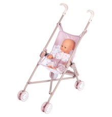 Коляска для ляльок Smoby тростинка Baby Nurse Рожева пудра (220407)