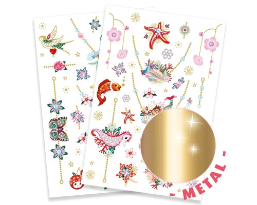 Набір для творчості Djeco Фіона наклейки на тіло (DJ09586)