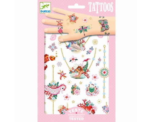 Набір для творчості Djeco Фіона наклейки на тіло (DJ09586)