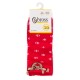 Шкарпетки дитячі Bross новорічні з оленем (21248-12-18-red)