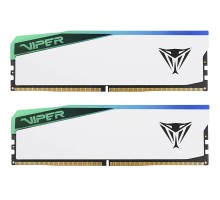 Модуль пам'яті для комп'ютера DDR5 32GB (2x16GB) 6600 MHz Viper Elite 5 RGB Patriot (PVER532G66C36KW)