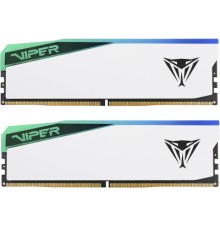 Модуль пам'яті для комп'ютера DDR5 32GB (2x16GB) 6600 MHz Viper Elite 5 RGB Patriot (PVER532G66C36KW)