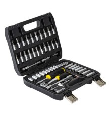 Набір інструментів Sigma насадок торцевих та біт 1/4