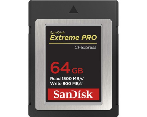 Карта пам'яті SanDisk 64GB CFexpress Extreme Pro (SDCFSP-256G-G46D) Карта пам'яті SanDisk 64GB CFexpress Extreme Pro (SDCFSP-256G-G46D)