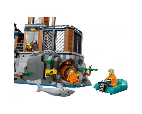 Конструктор LEGO City Поліцейський острів-в'язниця 980 деталей (60419)