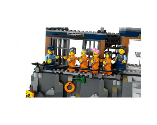 Конструктор LEGO City Поліцейський острів-в'язниця 980 деталей (60419)