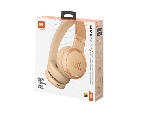 Навушники JBL Live 670 NC Sand (JBLLIVE670NCSAT)