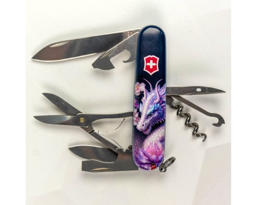 Ніж Victorinox Climber Zodiac Чарівний дракон (1.3703.3_Z3280p)
