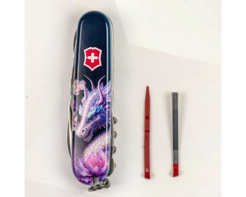 Ніж Victorinox Climber Zodiac Чарівний дракон (1.3703.3_Z3280p)