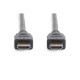 Кабель мультимедійний HDMI to HDMI 1.0m 8K Digitus (AK-330124-010-S)