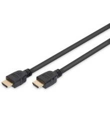 Кабель мультимедійний HDMI to HDMI 1.0m 8K Digitus (AK-330124-010-S)