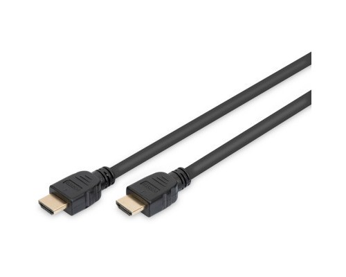 Кабель мультимедійний HDMI to HDMI 1.0m 8K Digitus (AK-330124-010-S)