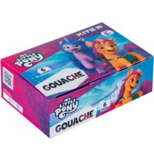 Гуашеві фарби Kite Little Pony 6 кольорів, 20 мл (LP23-062)