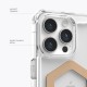 Чохол до мобільного телефона UAG iPhone 15 Pro Max, Plyo Magsafe, Ice/Gold (114305114381)