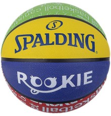 М'яч баскетбольний Spalding Rookie Gear мультиколор Уні 5 84368Z (689344406817)