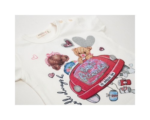 Футболка дитяча Breeze BEST FRIENDS (14114-98G-beige)