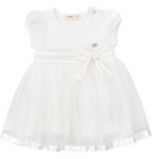 Плаття дитяче Breeze святкове з фатиновою спідницею (18349-86G-cream)