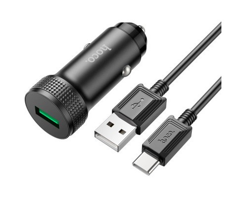Зарядний пристрій HOCO Z49A charger set(Type-C) USB Black (6931474795724)