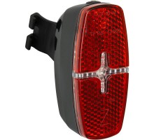 Задня велофара HiSmart LED 2xAAA IPX5 (HS081522)