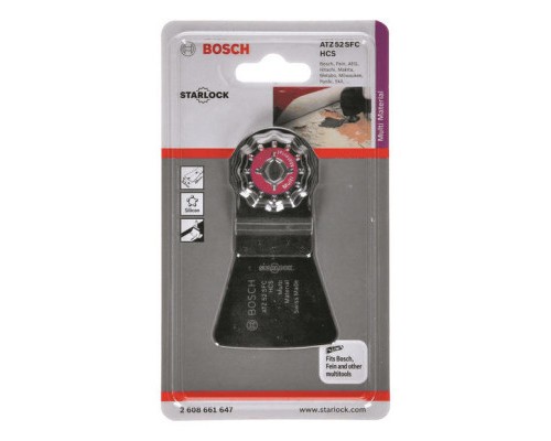 Полотно Bosch шабер гнучкий HCS ATZ 52 SFC (2.608.661.647)