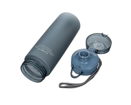 Пляшка для води Casno 650 мл KXN-1157 Сіра (KXN-1157_Grey)